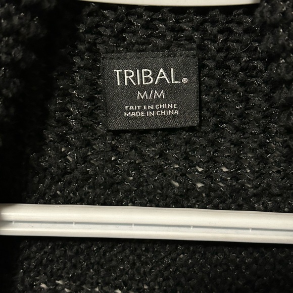 Tribal Cropped Knit Cardigan - Picture 4 of 4